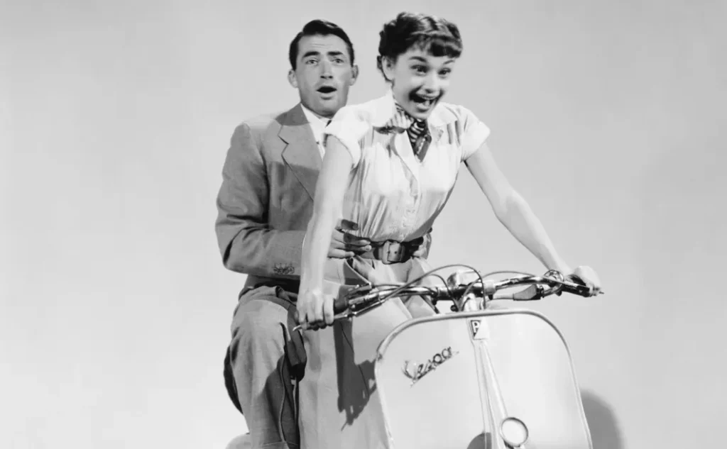 La Vespa nel film "Vacanze romane"