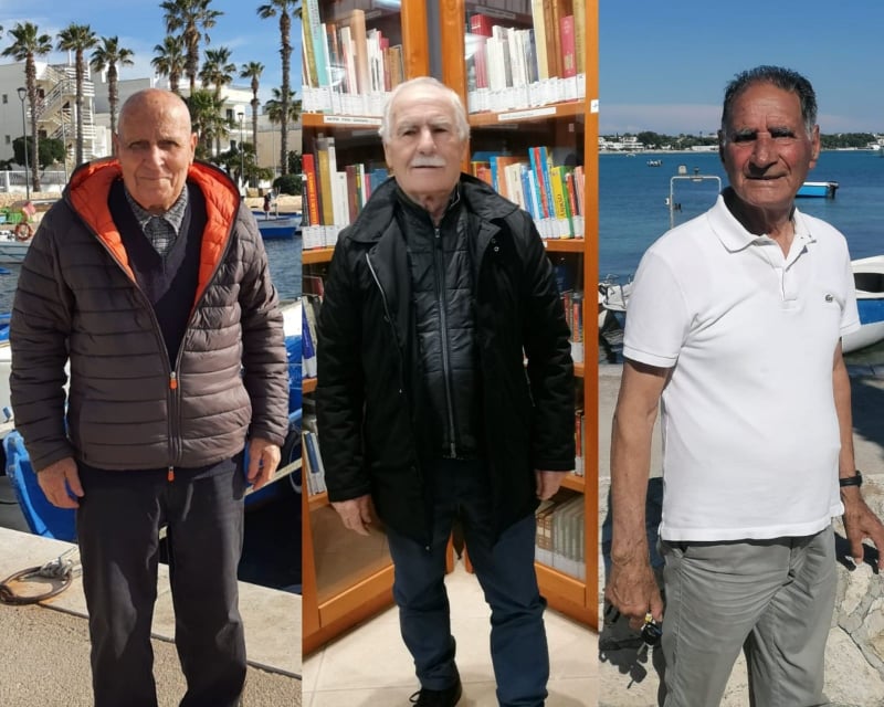 Trio cesarino negli anni '50.