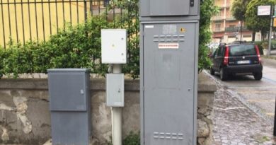 Cabinet stradale a Porto Cesareo.