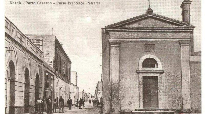 Don Gregorio Pagliula a Porto Cesareo, chiesa piccola.