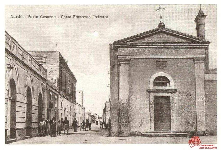 Don Gregorio Pagliula a Porto Cesareo, chiesa piccola.