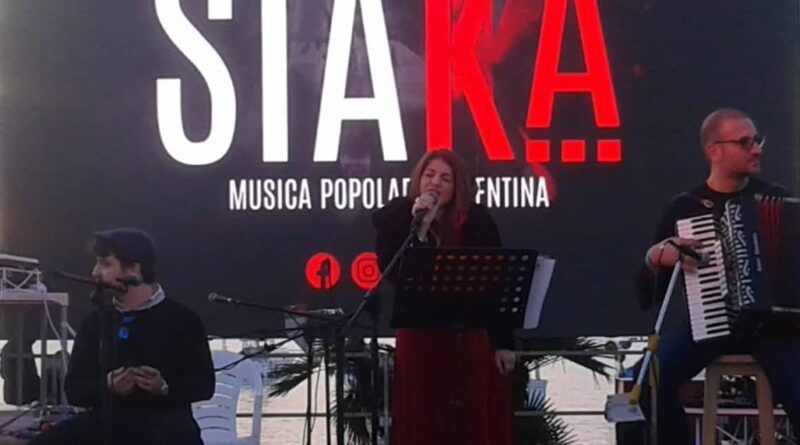 Manuela Calcagnile, vocalist dei Sia Ka.