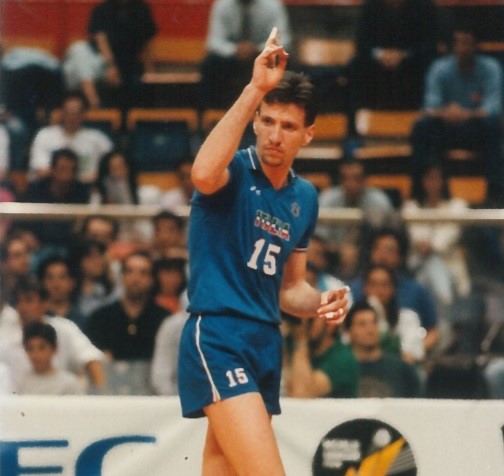 Michele Pasinato, leggenda della pallavolo.