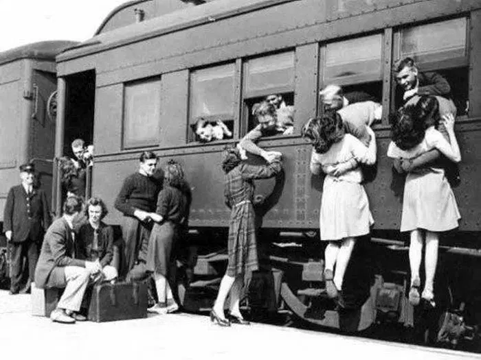 Fenomeno emigrazione post guerra, l'ultimo saluto.