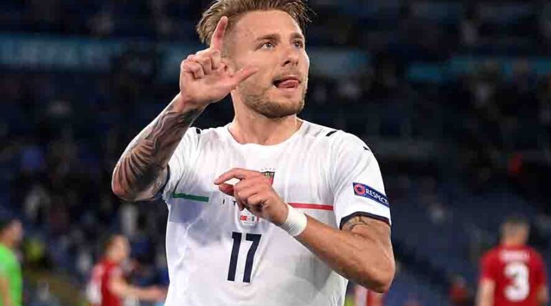Ciro Immobile, suo il gol del raddoppio.