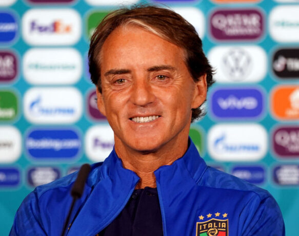 Mancini, ct dell'Italia che affronterà la Svizzera.