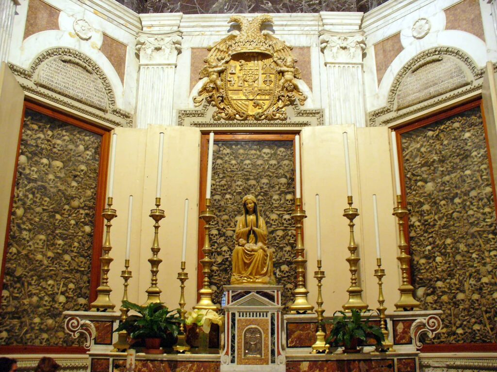 I martiri del Colle Minerva e le loro reliquie nel Duomo di Otranto.