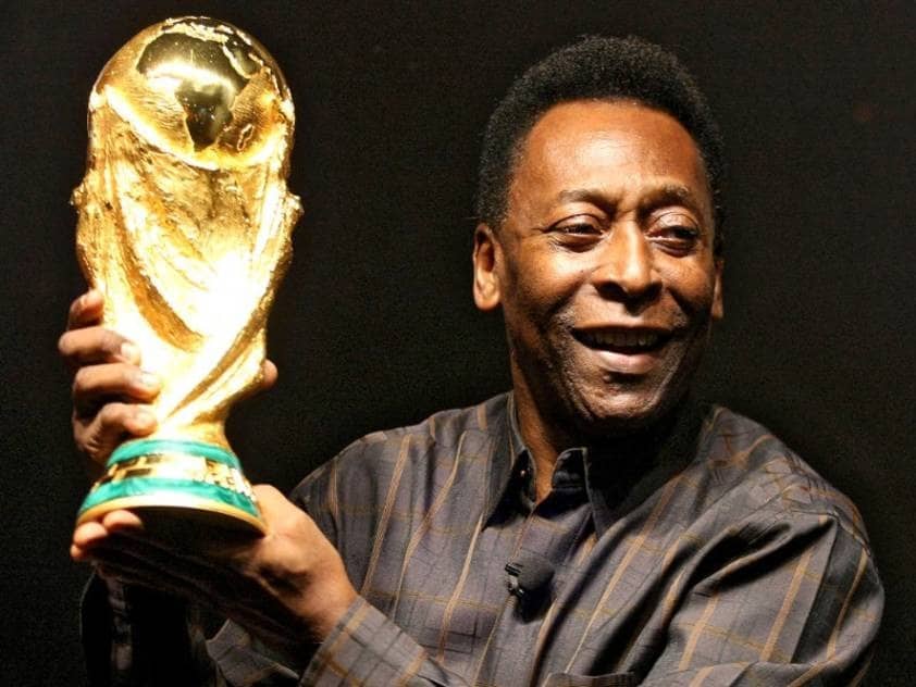 Pelé 1000 goal.