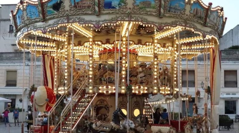 Giostra Meravigliosa a Lecce.