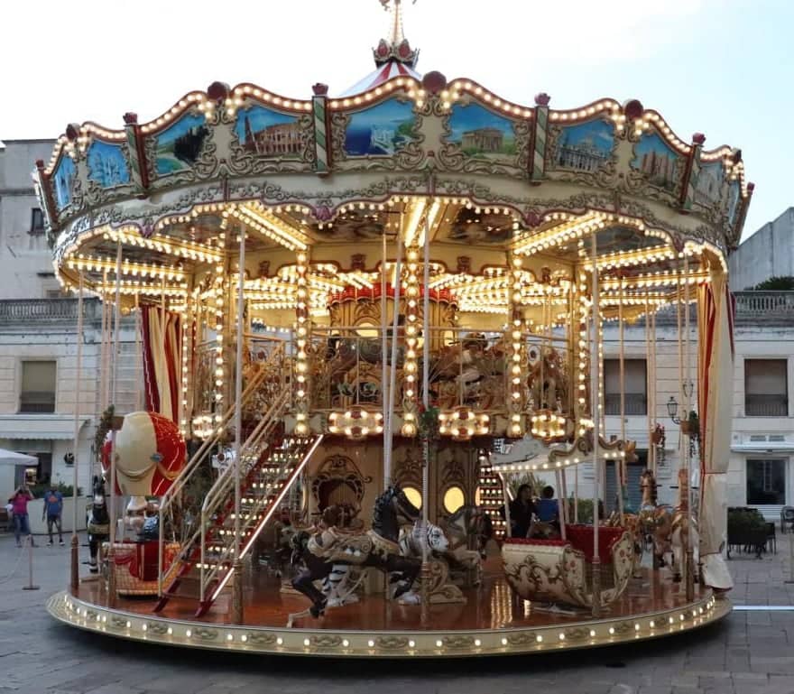 Giostra Meravigliosa a Lecce.