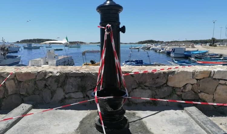 Le fontane a Porto Cesareo
