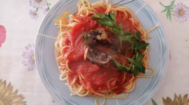 Spaghetti cu lu cruencu