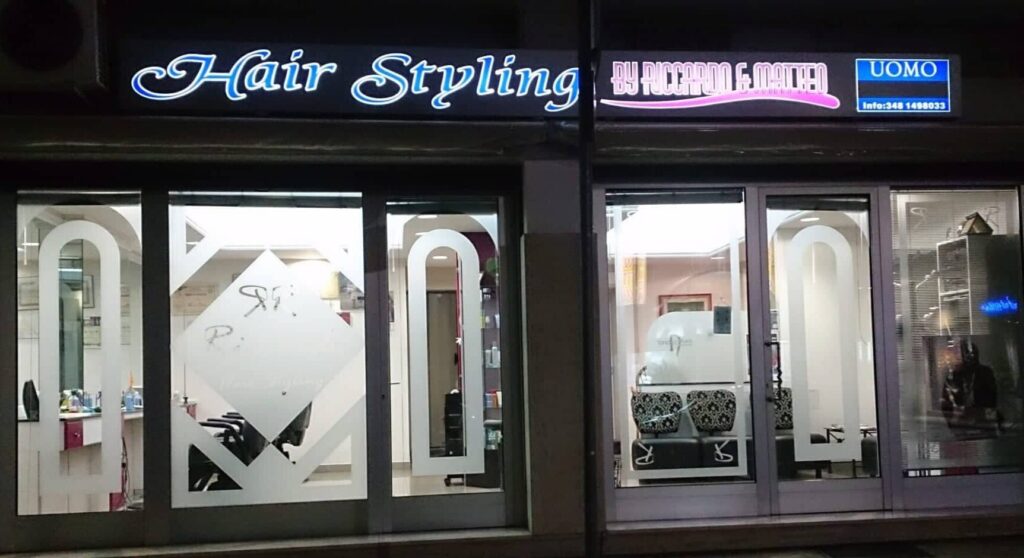 Hair styling Riccardo Coroneo