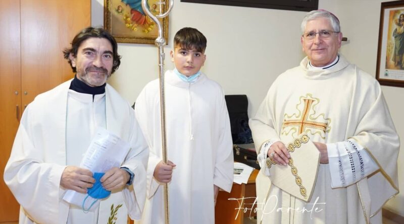 Boncore in festa - Don Fabrizio e il vescovo Filograna