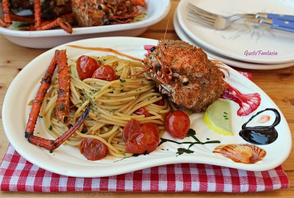 Spaghetti con la granseola