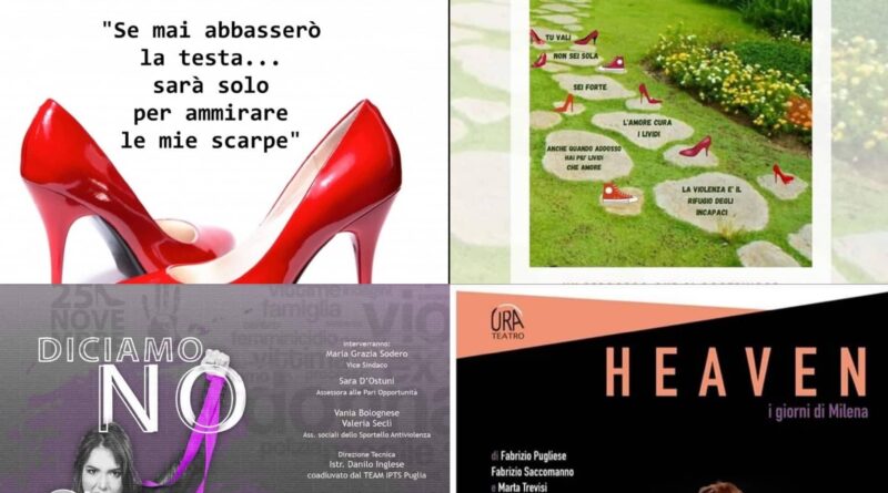 25 novembre nel Salento: no alla violenza sulle donne
