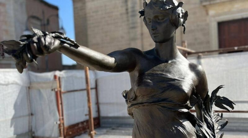 La Gloria di Alezio: il monumento ai Caduti restaurato.