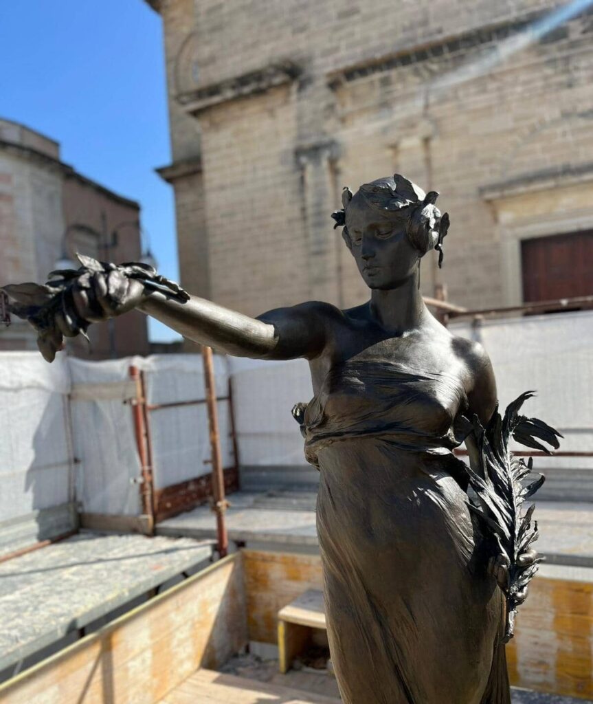 La Gloria di Alezio: il monumento ai Caduti restaurato.