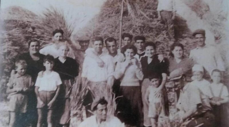 Famiglia Parente a Porto Cesareo durante la Focara