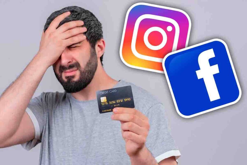 Facebook ed Instagram a pagamento