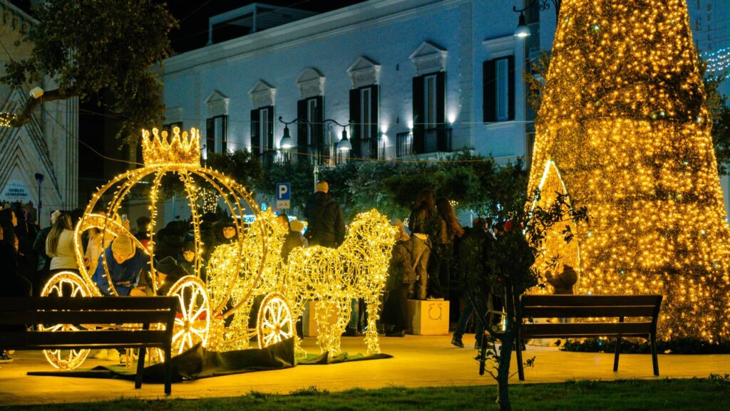 Luci e vie del Natale a Gallipoli 2024