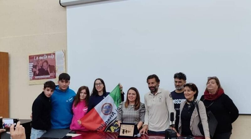 Il Colonnello Calcagni a Galatone