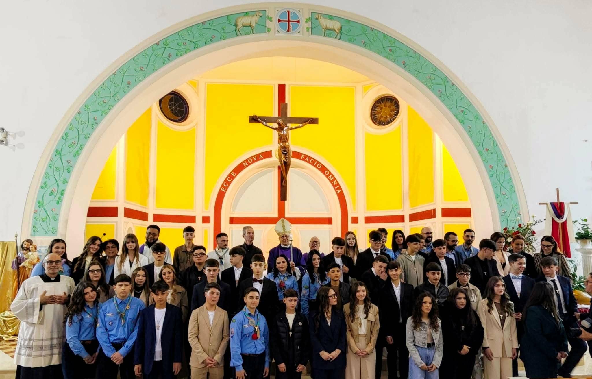 La Cresima a Porto Cesareo 2026: è festa per i 44 cresimati!