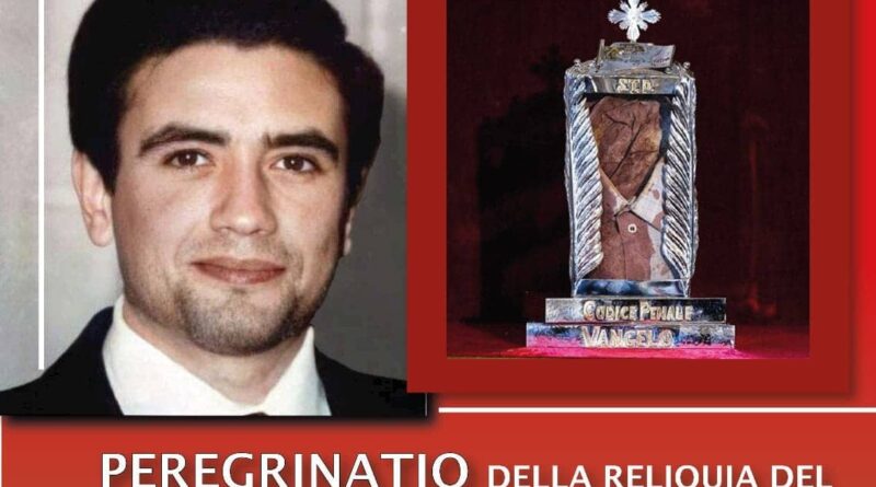 La Reliquia di Rosario Livatino, Copertino