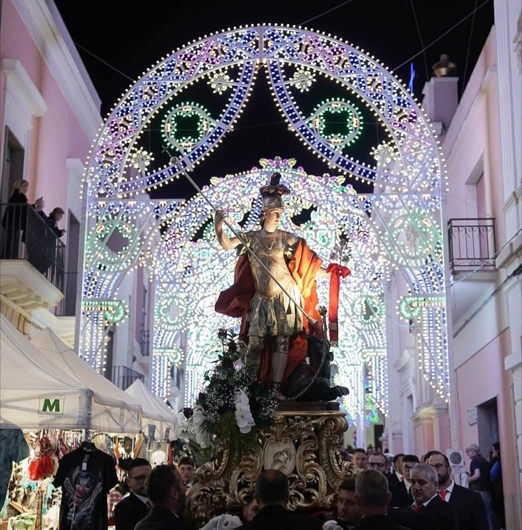 San Giorgio Patrono di Matino, il nobile cavaliere che sconfisse il drago