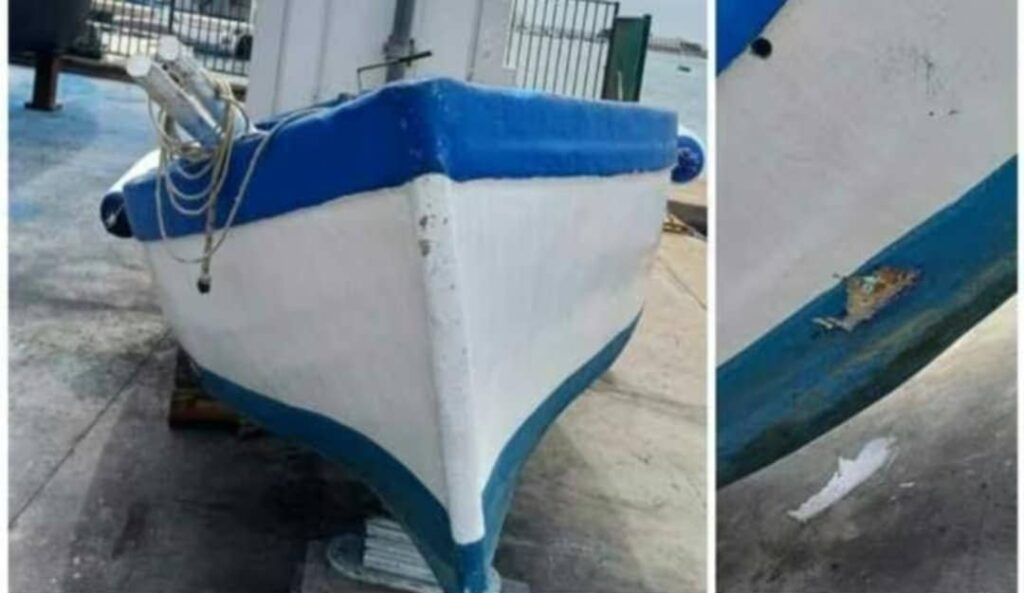 Affondata imbarcazione a Porto Cesareo