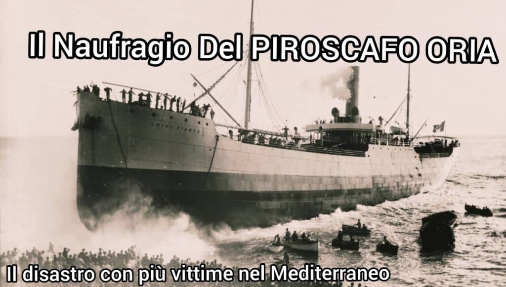 naufragio Piroscafo Oria