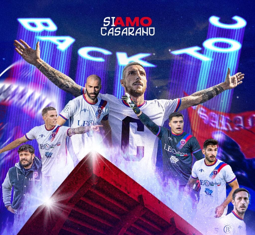 Casarano promosso in Lega Pro