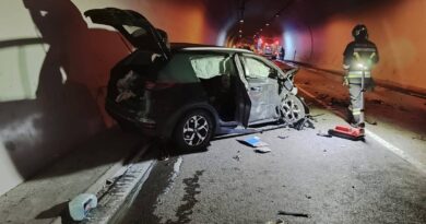 Tremendo incidente in Trentino: 5 cesarini coinvolti nell'impatto