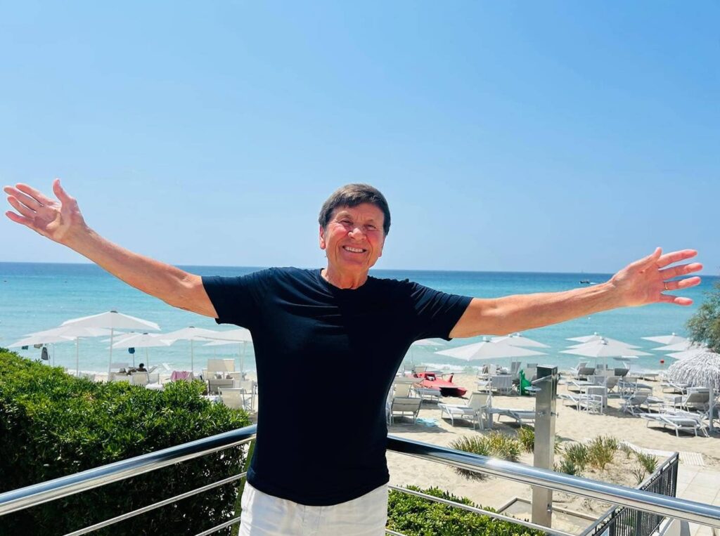 Gianni Morandi nel Salento