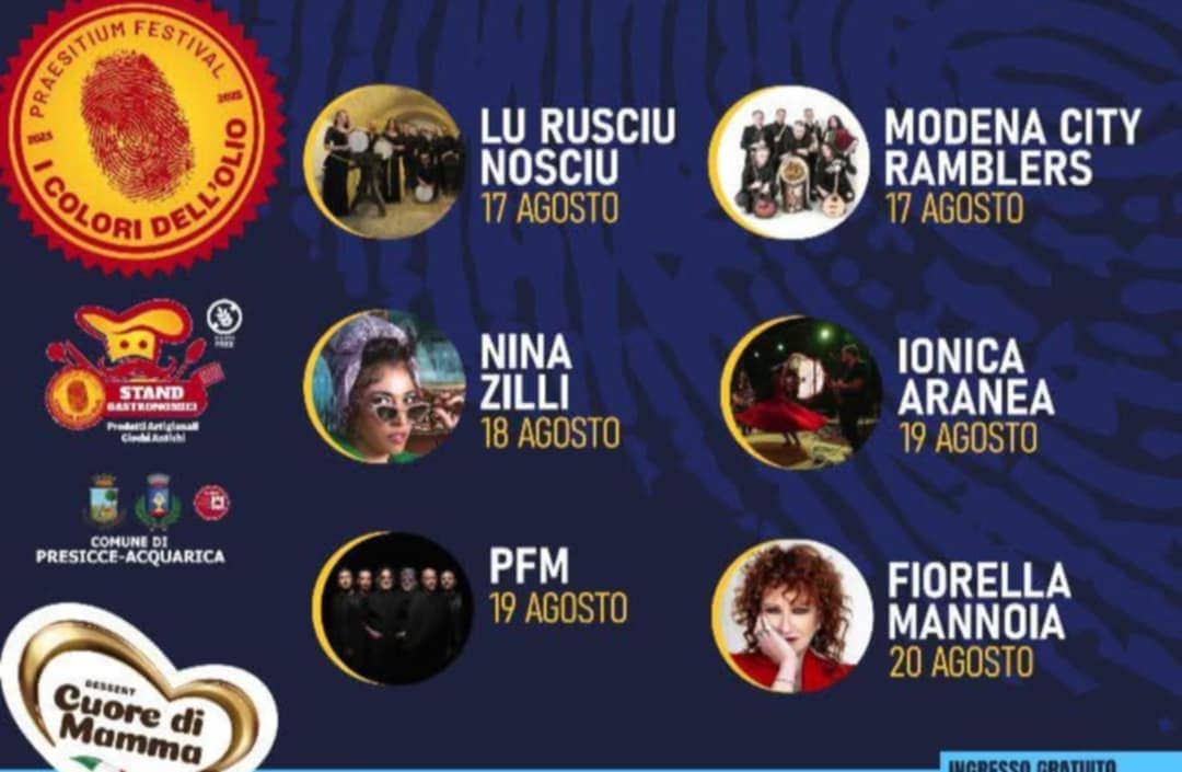 I Colori dell'Olio, festival a Presicce Acquarica