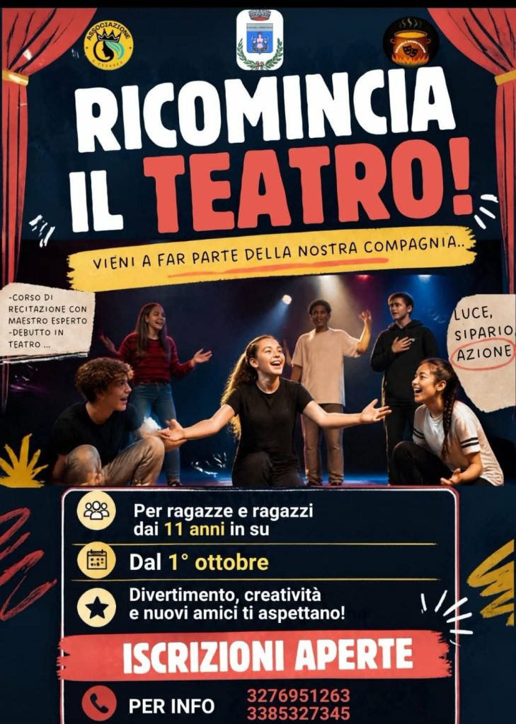 Teatro a Porto Cesareo 2026 - 2027