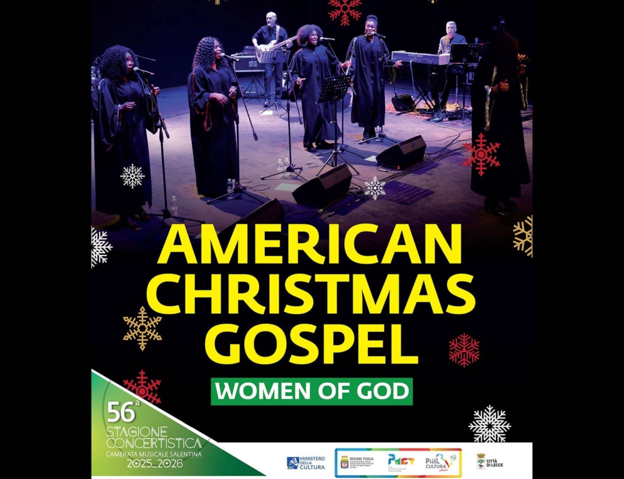 American Christmas Gospel: doppio LIVE con le Women of God al Teatro Apollo di Lecce