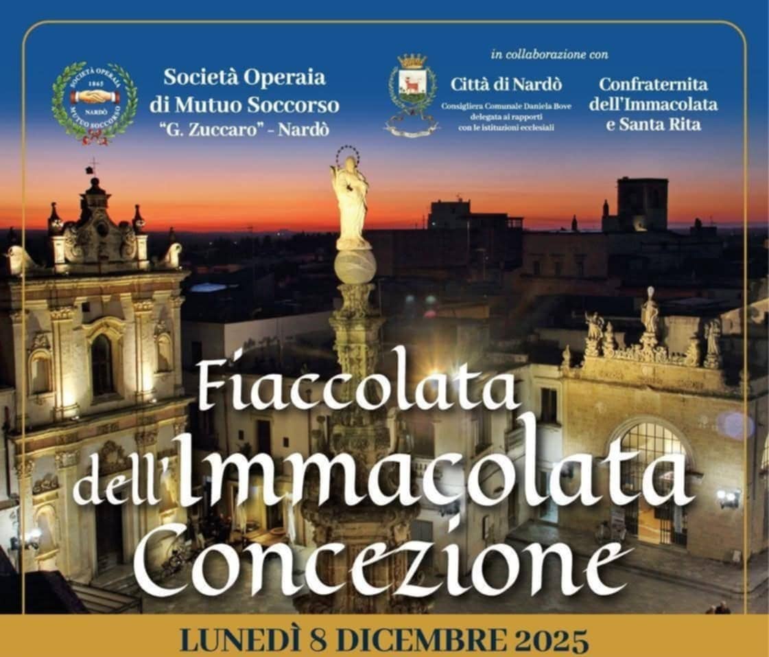 Fiaccolata dell'Immacolata a Nardò