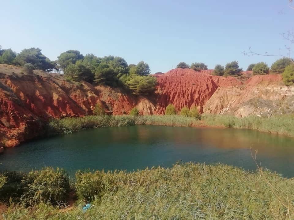 Cava di Bauxite a Otranto chiusa