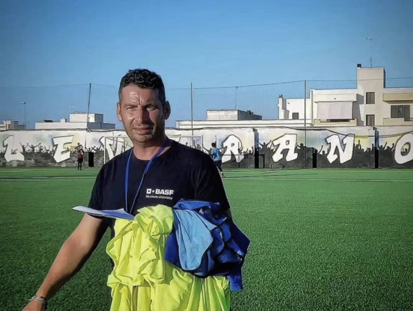 Mister Musca, nuovo allenatore del Leverano Football