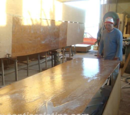 Pietro Latino, costruttore di barche a Porto Cesareo