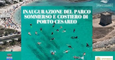 Parco sommerso e costiero a Porto Cesareo: si inaugura il 24 luglio
