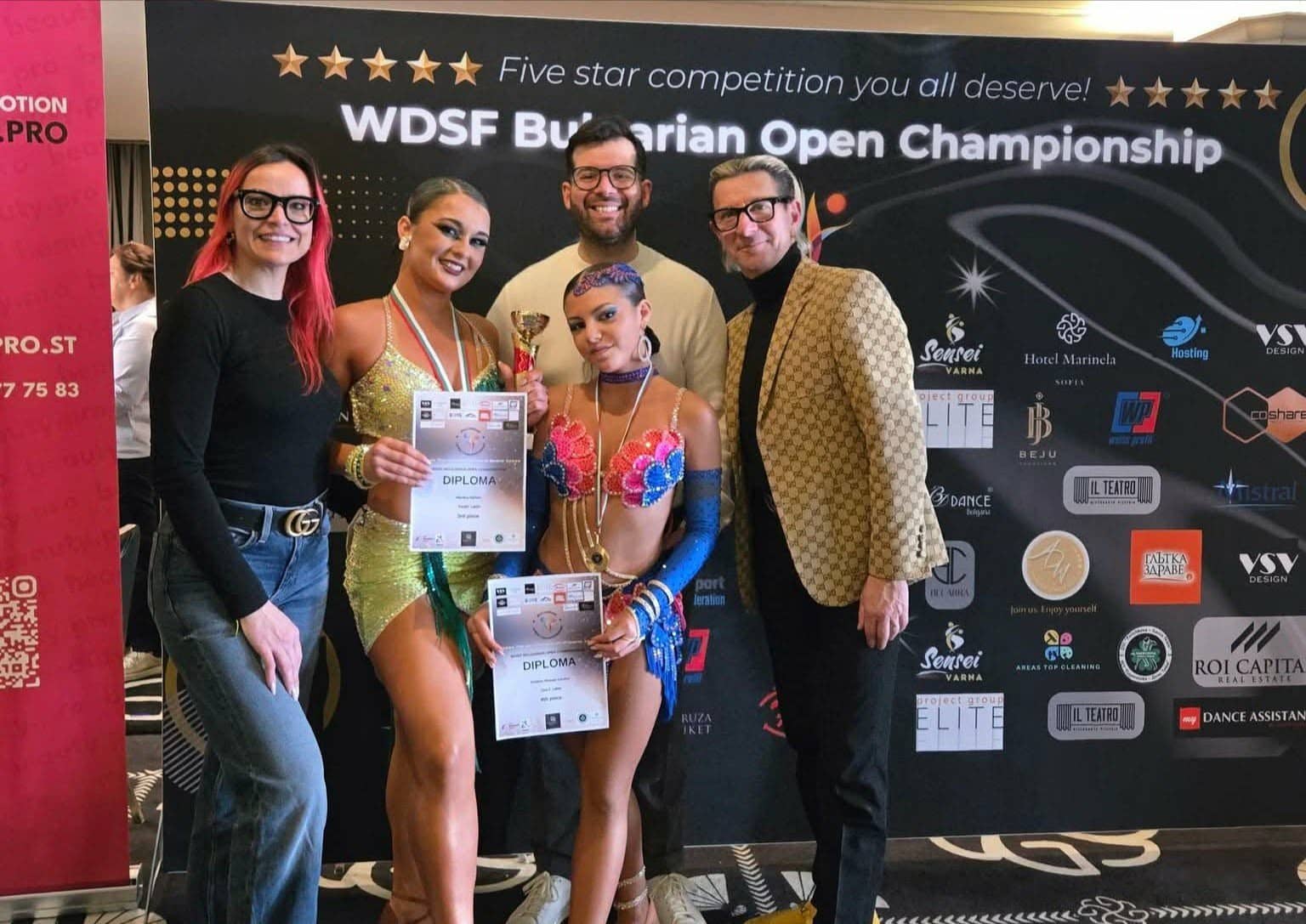 Team Galeone – Calignano sugli allori al Bulgarian Open Championship: medaglio d’oro per Barone e Calabrese