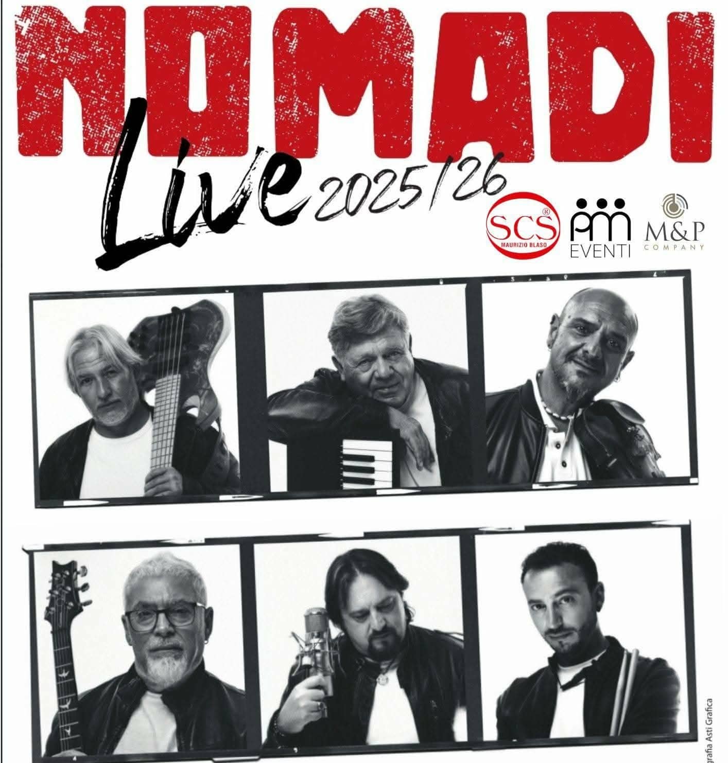 Nomadi a Galatone il 4 maggio: la storica band in Piazza San Sebastiano