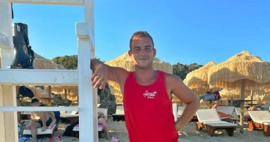 Luigi Cazzella, bagnino a Porto Cesareo
