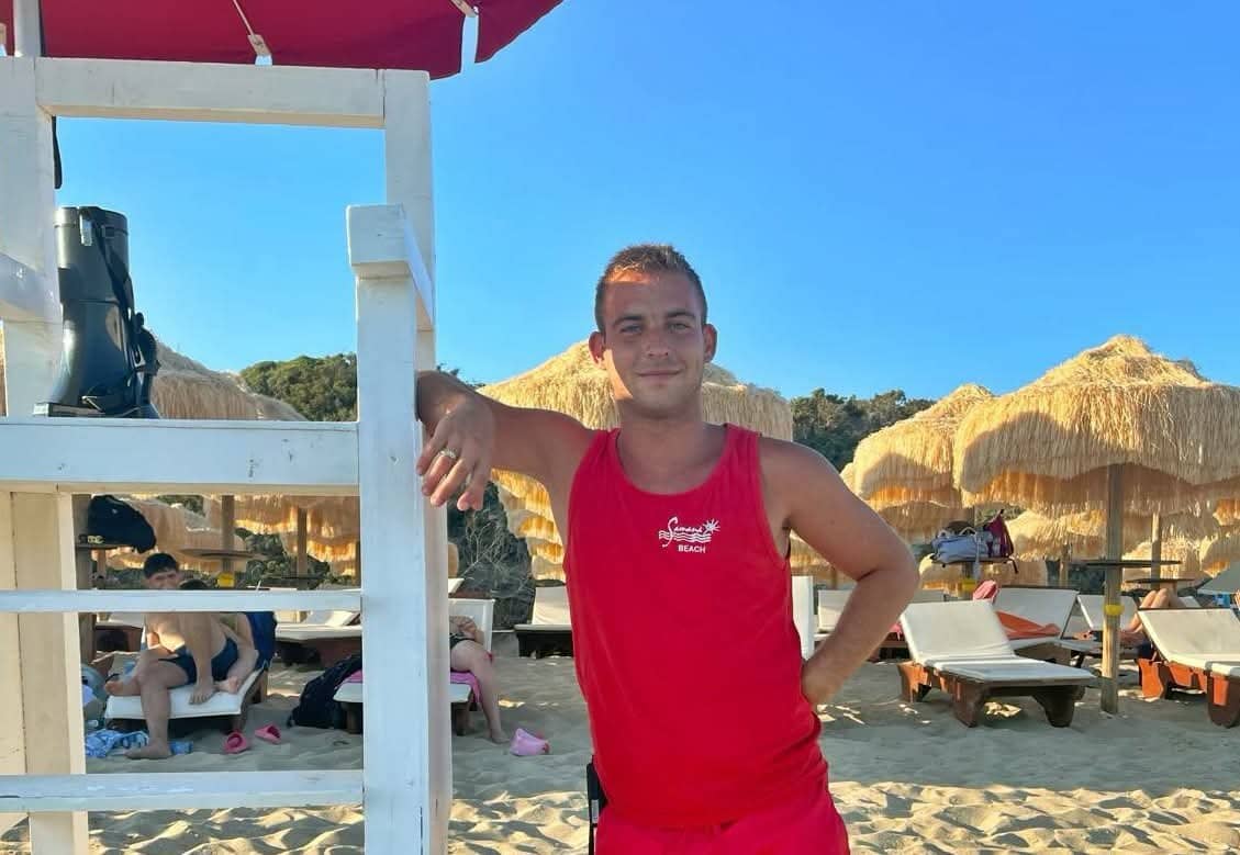 Luigi Cazzella bagnino on fire: salva un piccolo di 9 anni a Porto Cesareo