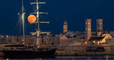 Nave Italia transita dalla costa neretina