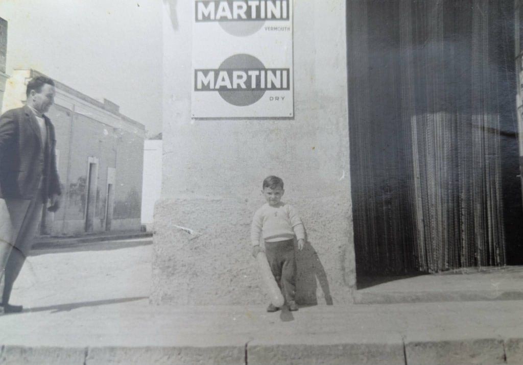 Commercio post bellico a Porto Cesareo col i Basile
